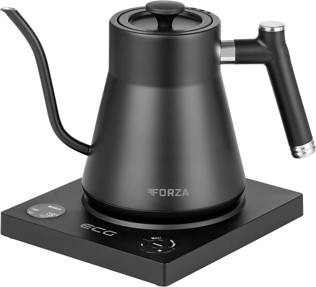 ECG Forza 8000 Pour over Nero, 1,0 l, 1200W Schwarz 1 Liter Schwarz, 1 Liter Schwarz