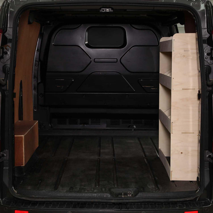 Vanify - Kompatibel mit Ford Transit Custom L1 2012+ Fahrzeugeinrichtung Fahrzeugregale, Beifahrerse