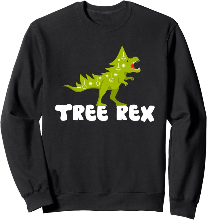 Tree Rex Weihnachten X-Mas Herren Damen Sweatshirt