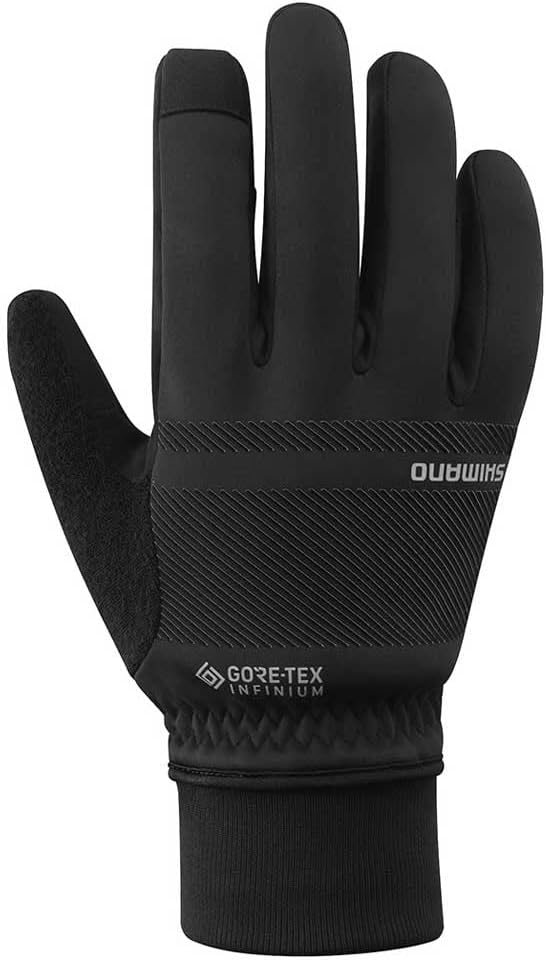 Shimano Fahrrad-Handschuhe INFINIUM™ Primaloft®, Black, S