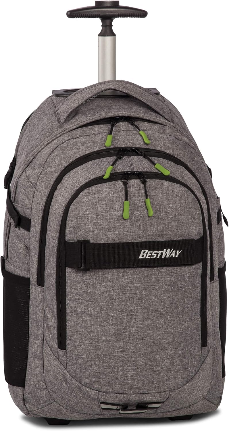 Bestway Trolley-Rucksack, "Evolution", Mit Laptop-Fach, Dunkelgrau/Schwarz, 21l, 31x51x21cm, 40244-1