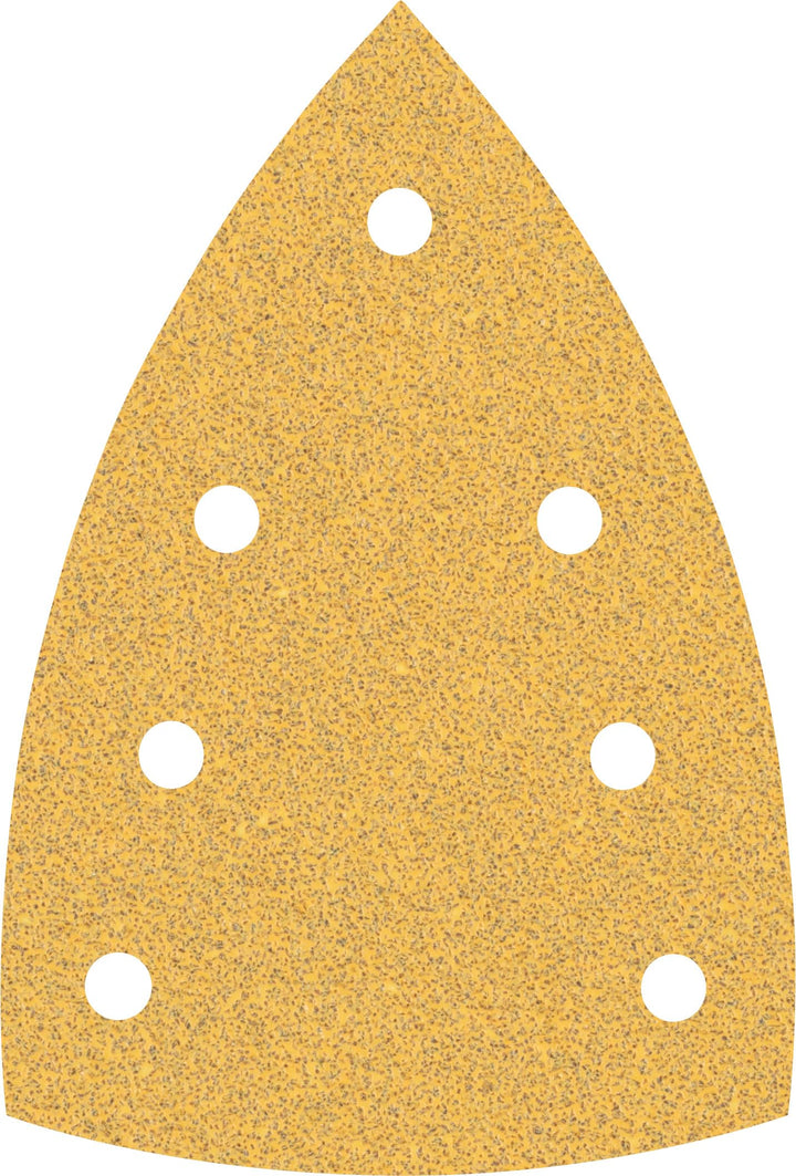 Bosch 50x EXPERT C470 Schleifpapier mit 7 Löchern (für Farbe auf Holz, Hartholz, Ø 100x150 mm, Körnu