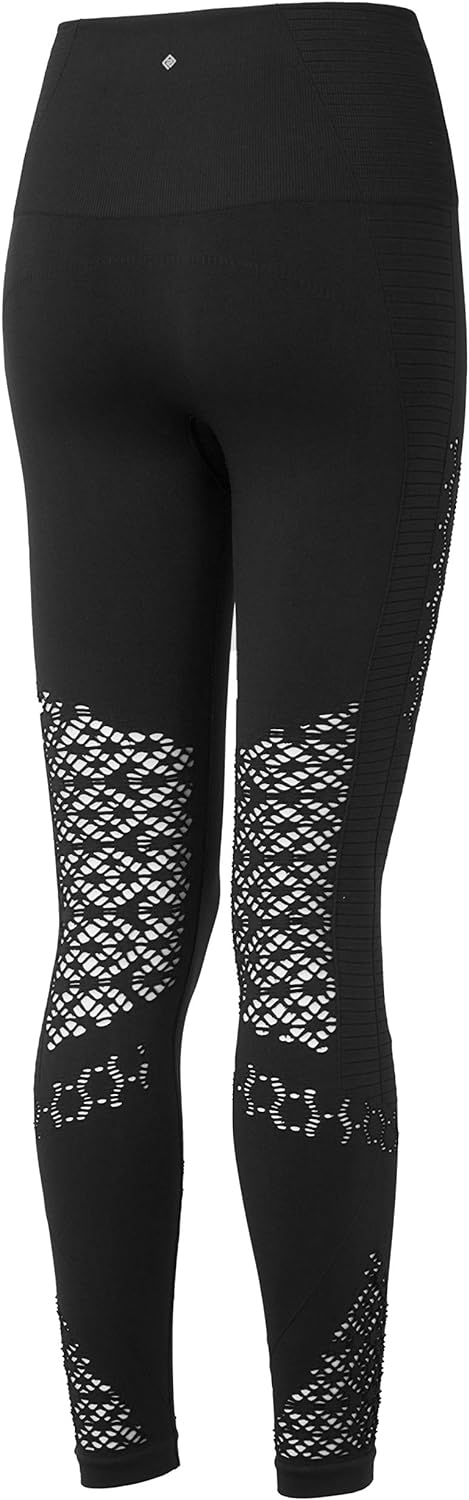 Ronhill Damen Wmn's Momentum Seamless Tight Legwear 6- 8 Schwarz, 6- 8 Schwarz
