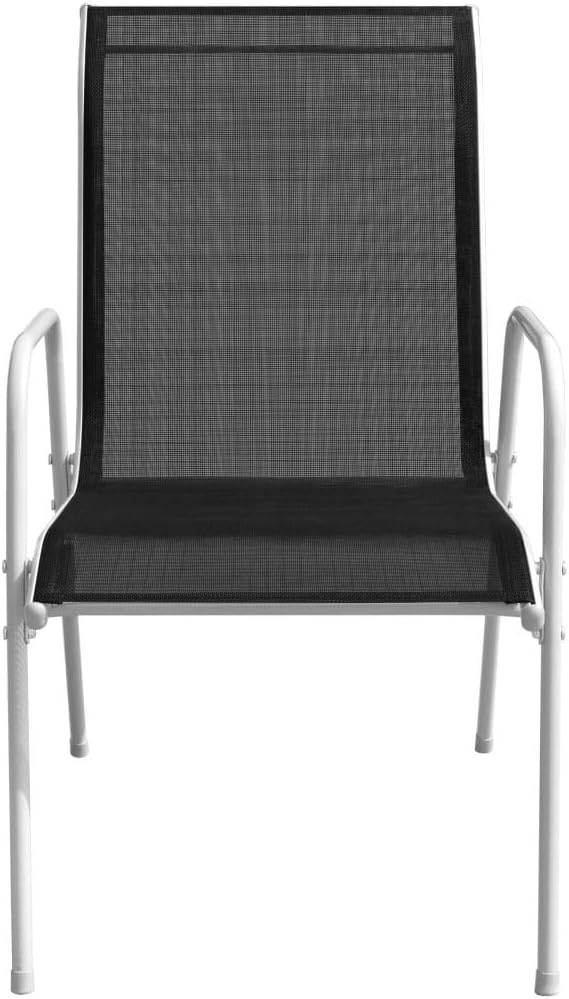 Gecheer Bistro Set 3 teilig, Bistrotisch mit 2 Stühlen, Gartenmöbel Set, Balkonset, Balkonmöbel Set