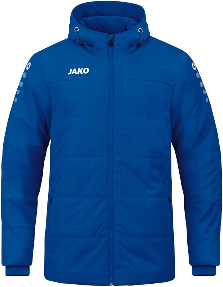 JAKO Herren Coachjacke Team mit Kapuze Coachjacke M Royal, M Royal