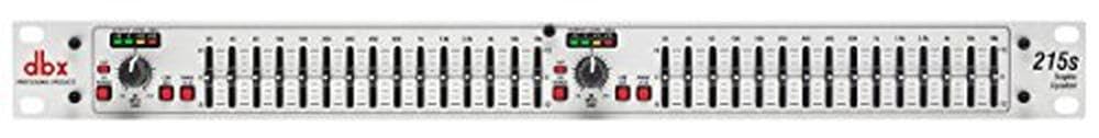 dbx 215-S · Equalizer Einheitsgrösse Dual Channel, Einheitsgrösse Dual Channel