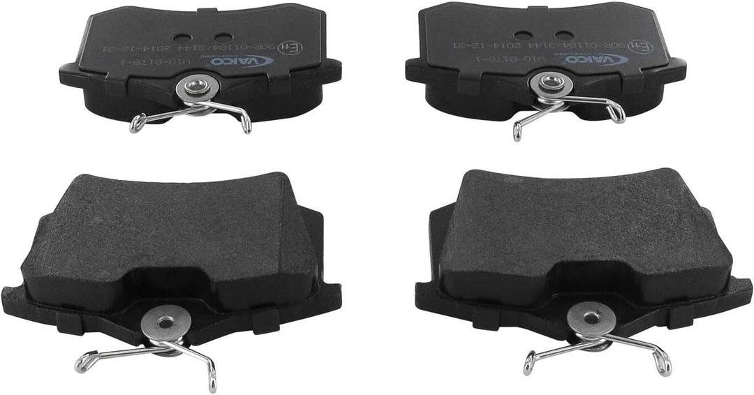 Bremsscheibensatz Beläge Klötze HA passend für AUDI A3 253mm HINTEN Voll