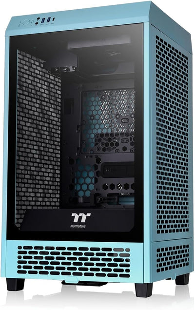 Thermaltake The Tower 200 | Mini Chassis | Turquoise, Turquoise