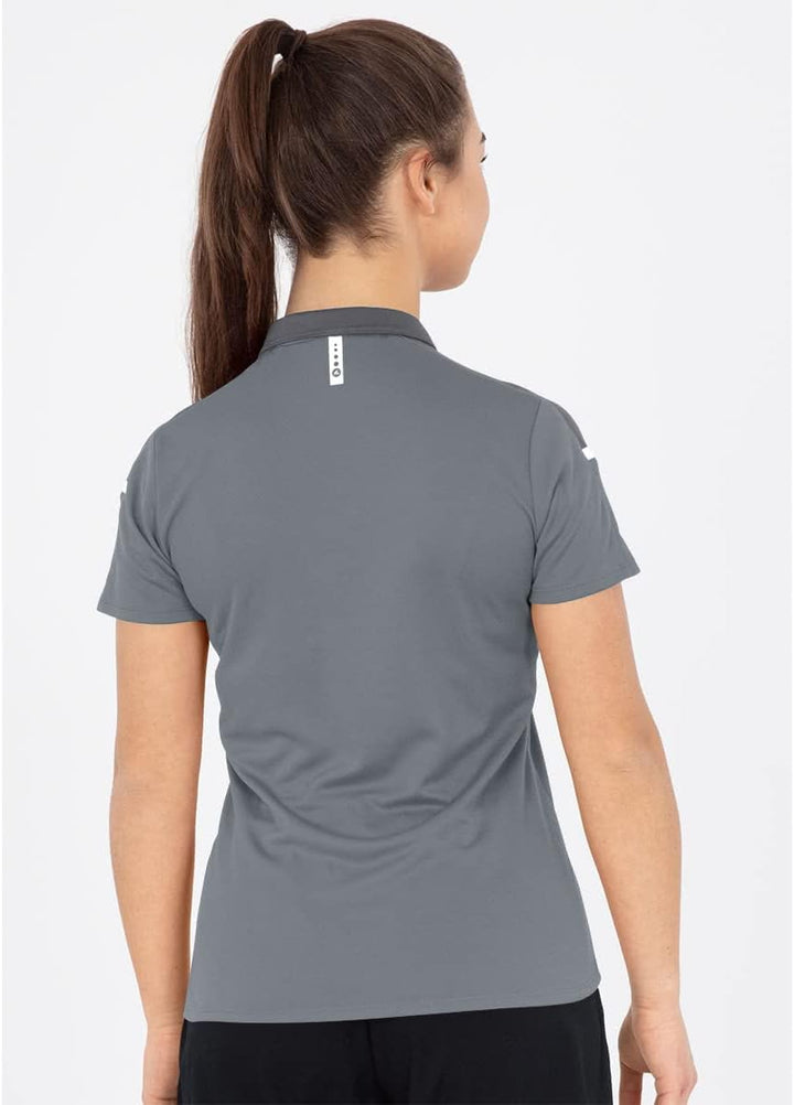 JAKO Champ 2.0 Poloshirt Damen Damen 34 Steingrau/Anthra Light, 34 Steingrau/Anthra Light
