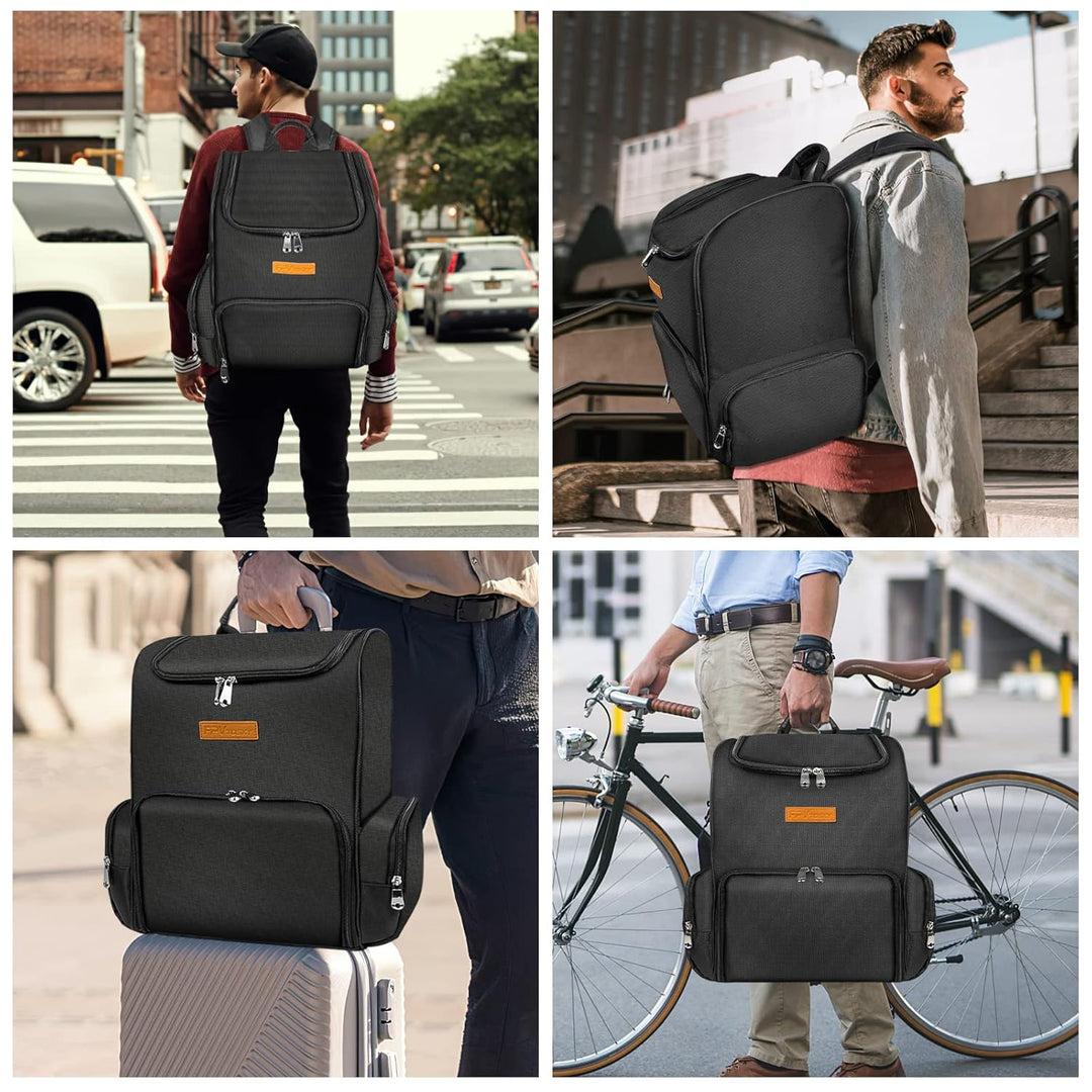 FPVtosky 2-IN-1 Rucksack für PS5 & PSVR2, grosse Reisetasche für Playstation VR2 & PS 5, schützende