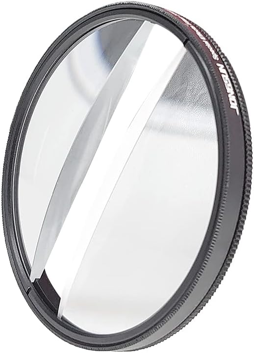 JONGSUN Doppelmondprisma Spezialeffektfilter 77mm FX Glass Glare Widescreen Film Anamorphotische DSL