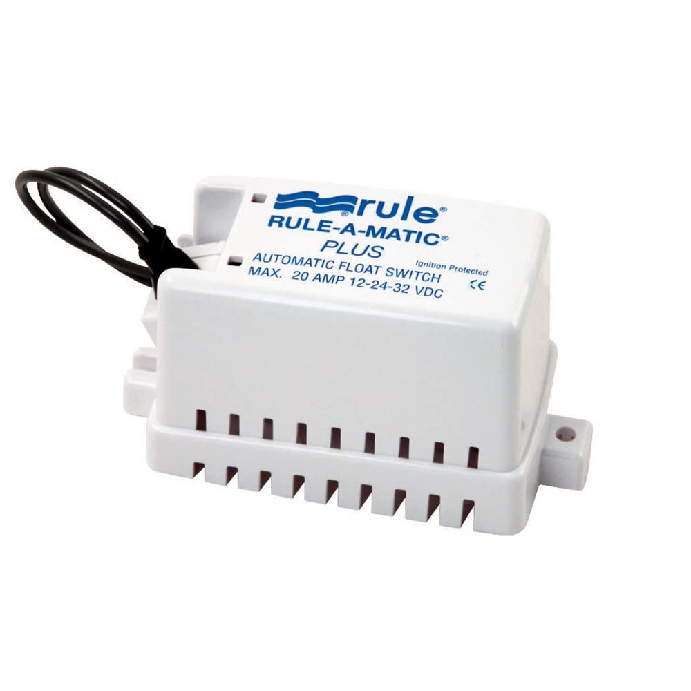 Rule Rule-A-Matic Plus Schwimmerschalter, abgedeckt, feuchtigkeitsdichte Dichtungen, Schwimmerschalt