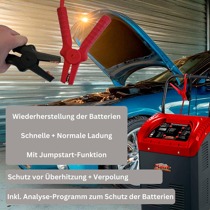 MAUK® Batterieladegerät Kfz Ladegerät Batteriestarter Jump Starter Auto Jumpstarter Auto Batterie St
