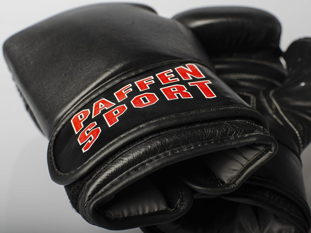 PAFFEN SPORT KIBO Fight Echtleder-Box- und Kampfsporthandschuhe für das Training und Sparring im Box