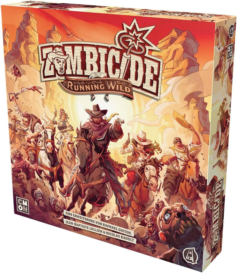 CMON | Zombicide: Undead or Alive – Running Wild | Erweiterung | Kennerspiel | Dungeon Crawler | 1-6