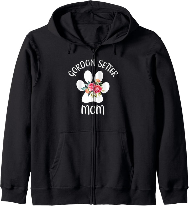 Gordon Setter Mom für Frauen, Frau, Freundin, beste Freundin Kapuzenjacke