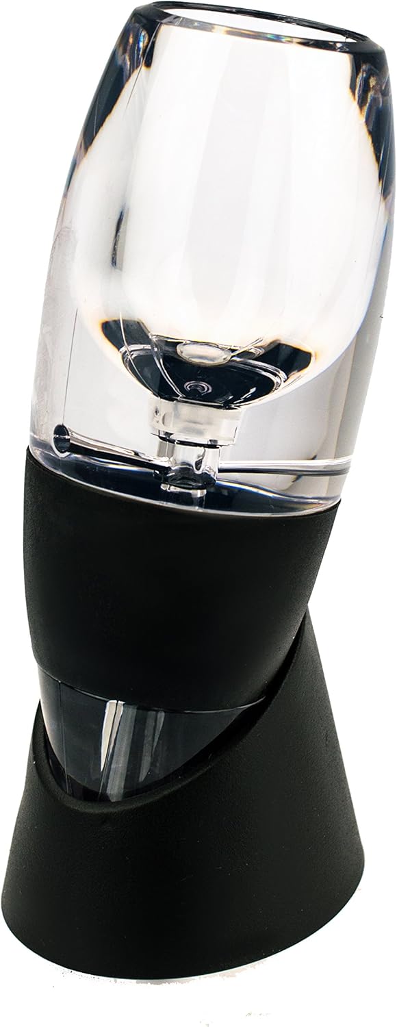 Weinbelüfter mit Sieb und Aufbewahrungshalter, Weinausgiesser, Dekantierer, von Kobert-Goods
