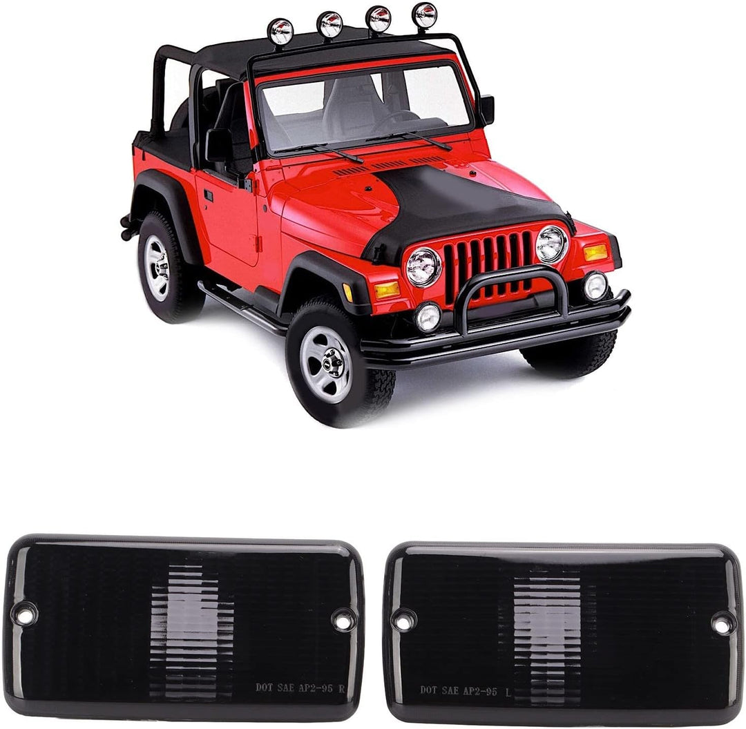 Qiilu Seitenmarkierungs Ecklichtabdeckung Parkblinker Lampengehäuse Lampenabdeckung der Vorderen Sto