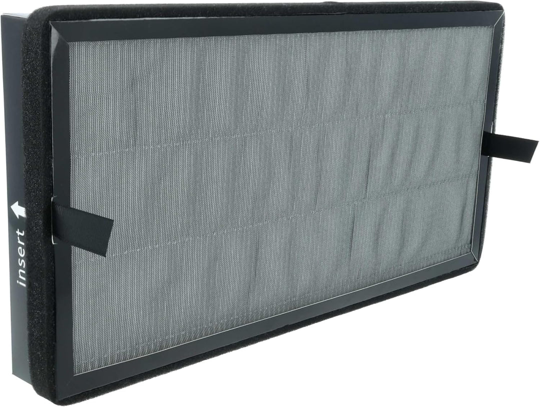 vhbw 2x Aktivkohlefilter kompatibel mit Kärcher AF 30 Luftreiniger - HEPA 13 Luftfilter Schwarz