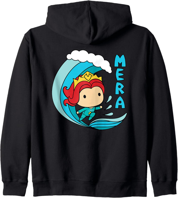 Aquaman Movie Chibi Mera and Mermaid Wave Kapuzenjacke