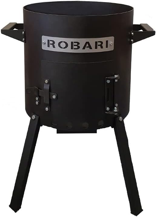 8/10 L Utschak Feuerofen Feuertonne Campingofen für Kasan Utschag (Feuerofen), Feuerofen