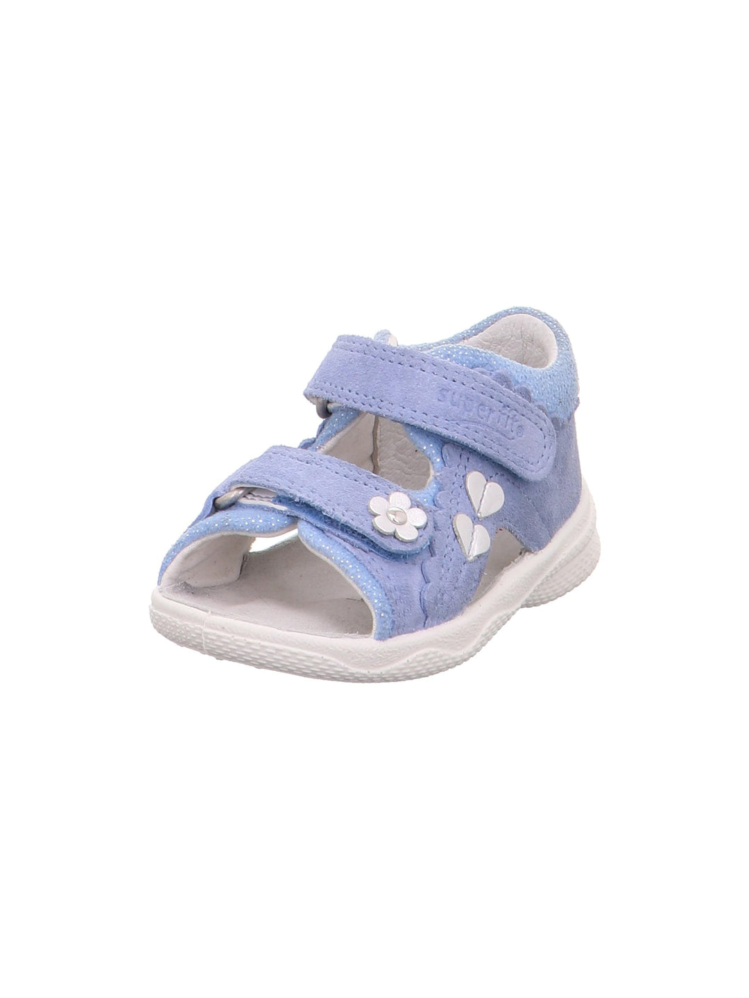 Superfit Baby - Mädchen Polly Sandalen 18 EU Hellblau 8500, 18 EU Hellblau 8500