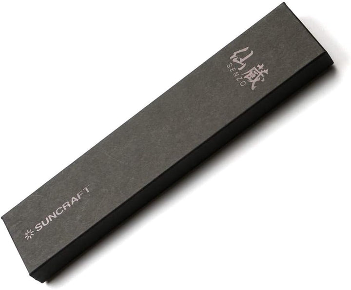Suncraft SXLBD-04 VG-10 Black Damascus Santoku messer - Kern aus japanischem VG-10 Stahl zwischen 66