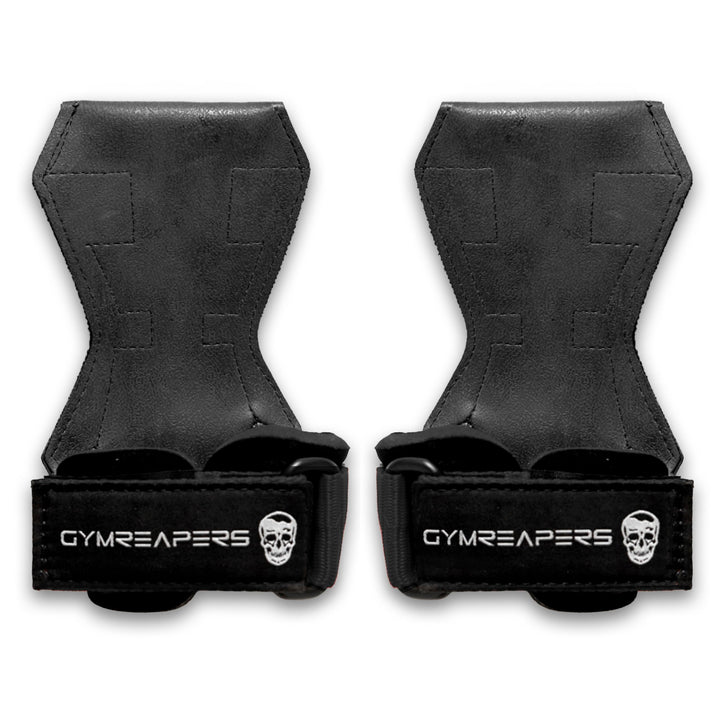 Gymreapers Gewichthebergriffe (Paar) für schweres Powerlifting, Kreuzheben, Rudern, mit Neopren gepo