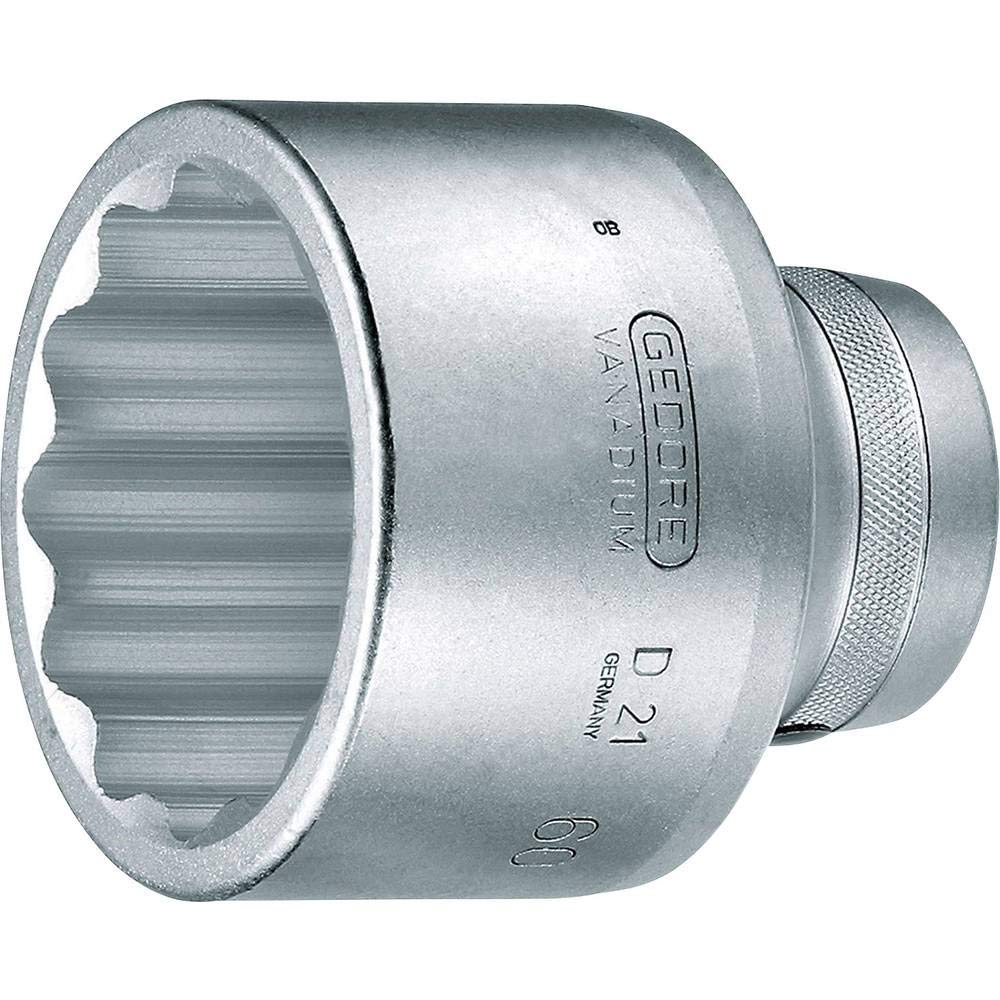 Steckschlüsseleinsatz D 21 1 Zoll 12-kant SW 60mm L.85mm GEDORE 60 mm, 60 mm
