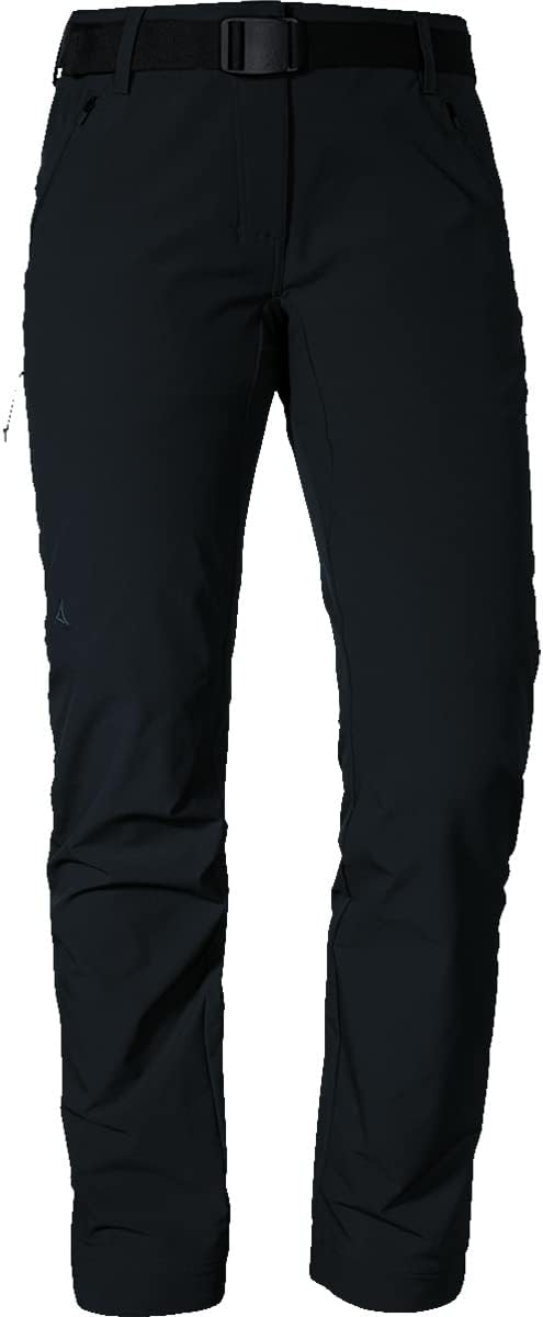 Schöffel Damen Pants Taibun L, funktionale Wanderhose, wasserabweisende und schnelltrocknende Outdoo