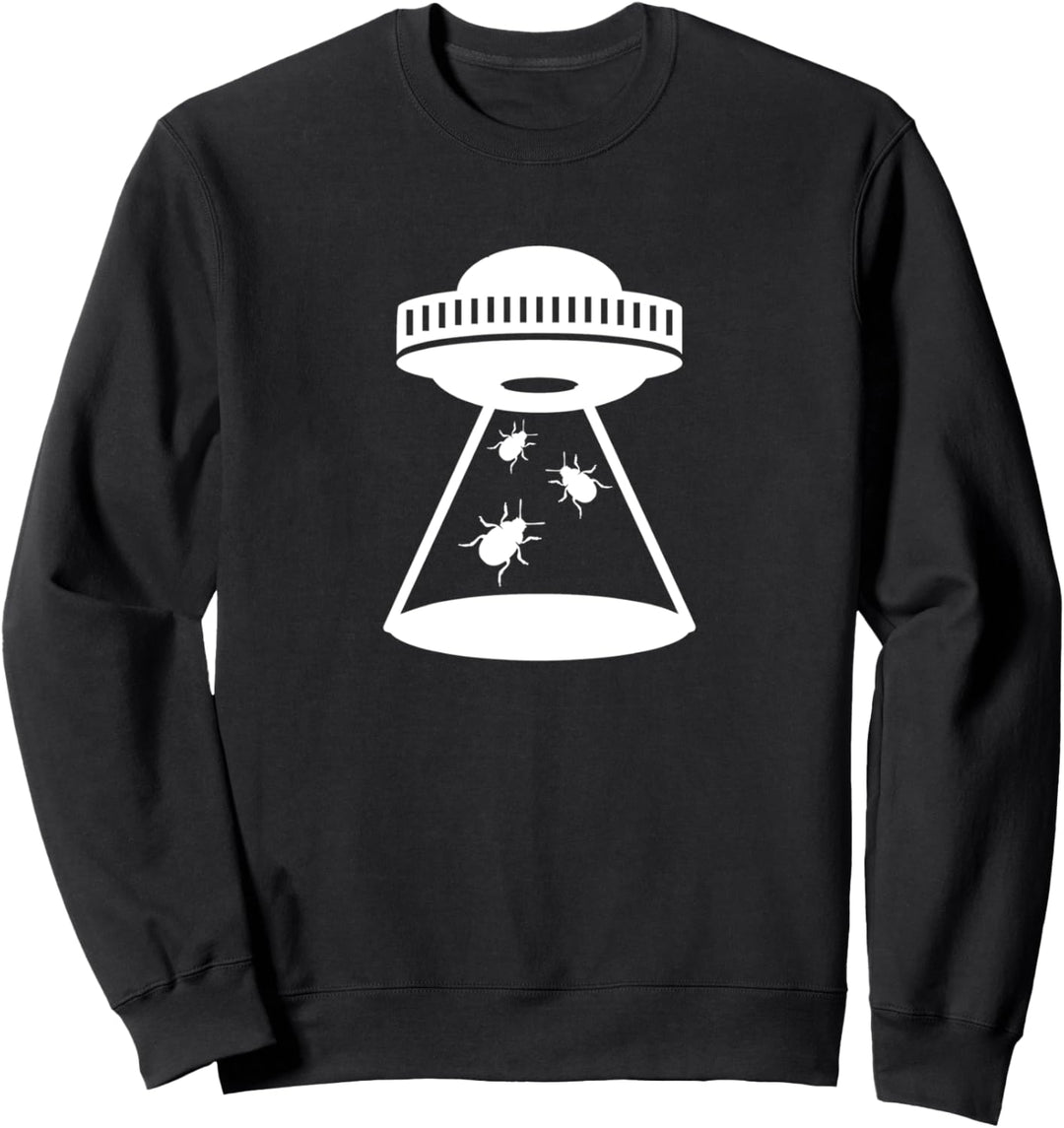 Käfer Abduktion Alien Raumschiff Weltraum - Bug Insect Sweatshirt