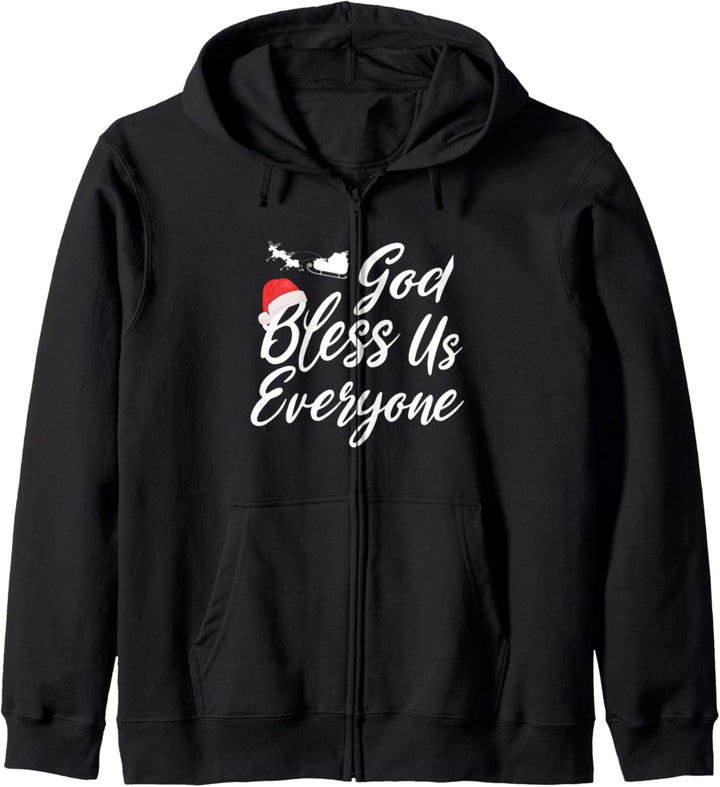 God Bless Us Everyone A Christmas Carol Tiny Tim Kapuzenjacke