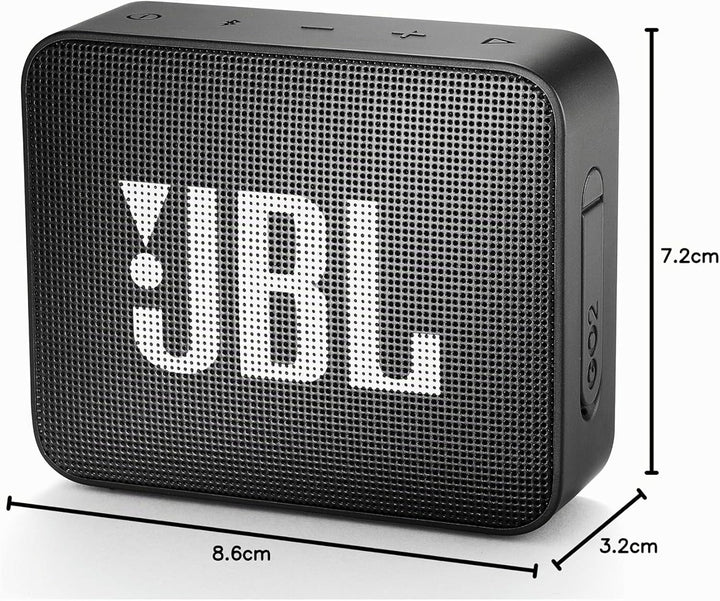 JBL GO2 Minispeaker Schwarz Tragbarer Lautsprecher Wireless Bluetooth 3 Watt No Color, No Color
