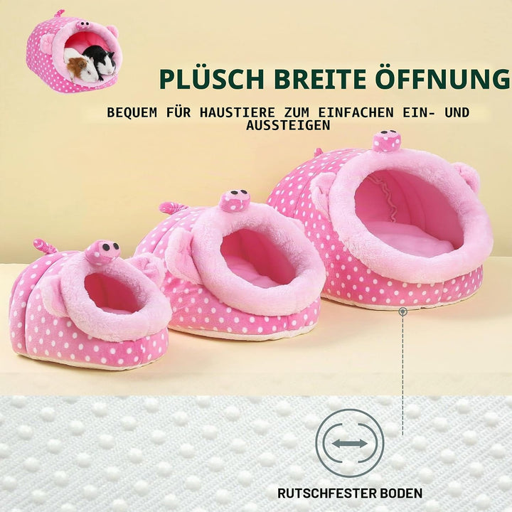 JanYoo Kleintierhöhle für Chinchilla, Igel, Meerschweinchen, Käfigzubehör, Spielzeug, für Bartagame,