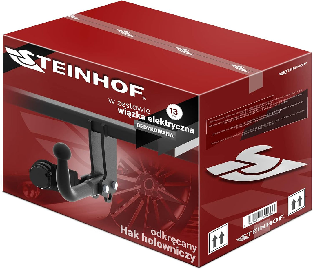 NEU Anhängerkupplung AHK Steinhof starr für VW Golf VII BA Kombi/Variant 08.2013- mit 13-polig Fahrz