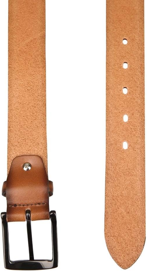 LLOYD Men's Belts Gürtel Herrengürtel Ledergürtel Cognac 6835, Naturtöne