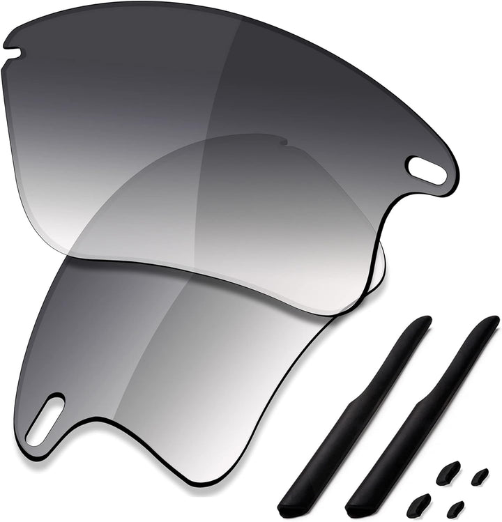Saucer Premium-Ersatzgläser und Gummi-Kits für Oakley Fast Jacket XL OO9156 Sonnenbrillen High Defen