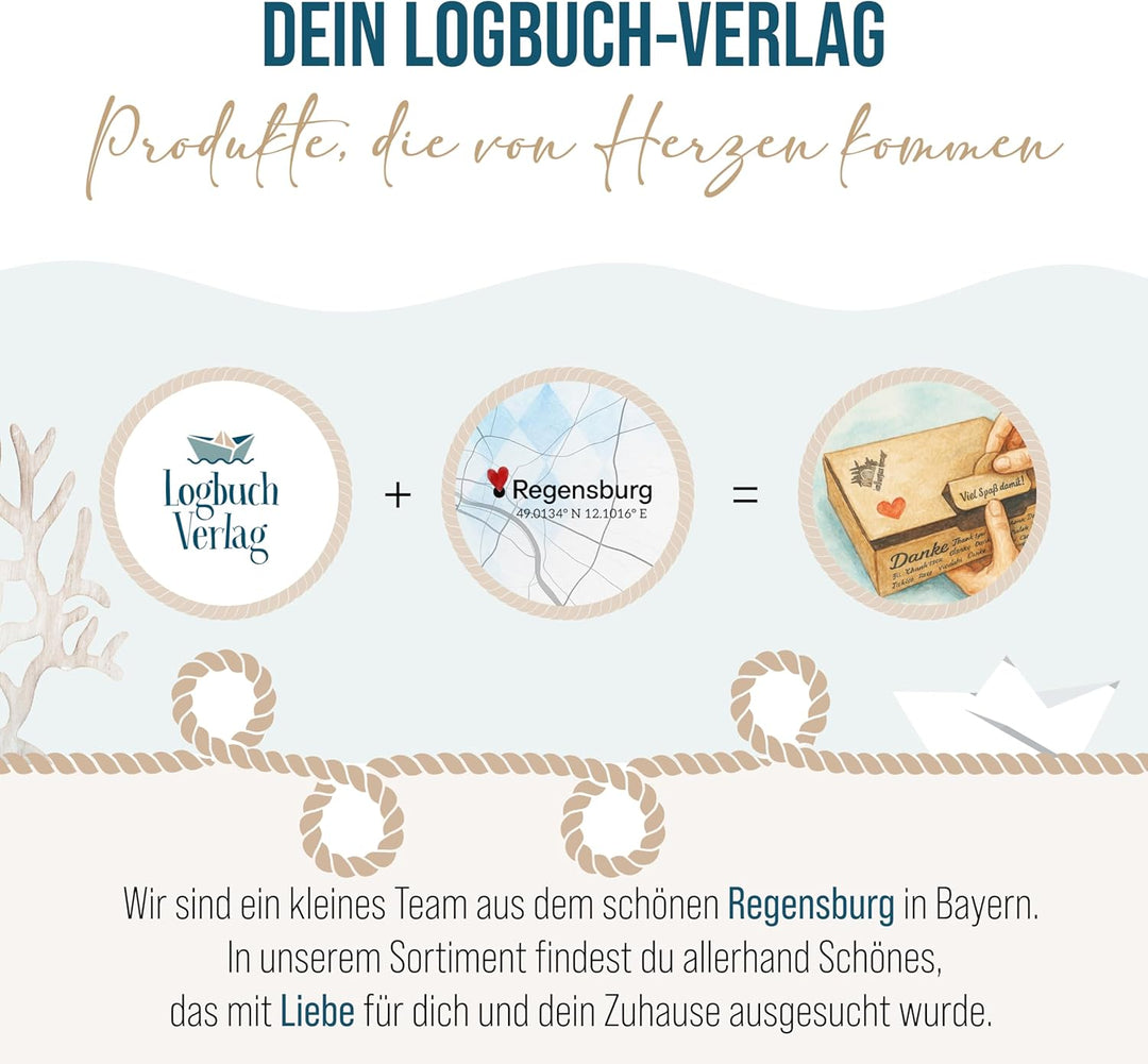 Logbuch-Verlag 100 Kraftpapier Beutel 18 x 8 x 22 cm braun kleine Papiertüten zum Befüllen Weihnacht