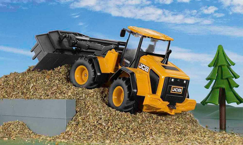 siku 3663, JCB 435S Agri Radlader, 1:32, Metall/Kunststoff, Orange, Frontladerwechselsystem