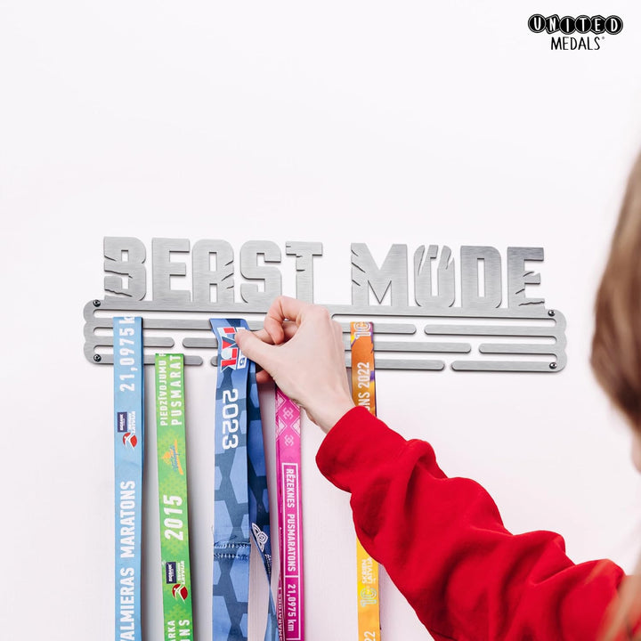 United Medals Beast Mode Medaillenhalter Stahl | Medaillen Aufhänger | Medal Hanger Holder Display R