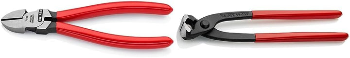 Knipex Seitenschneider schwarz atramentiert, mit Kunststoff überzogen 160 mm 70 01 160 EAN & Monierz