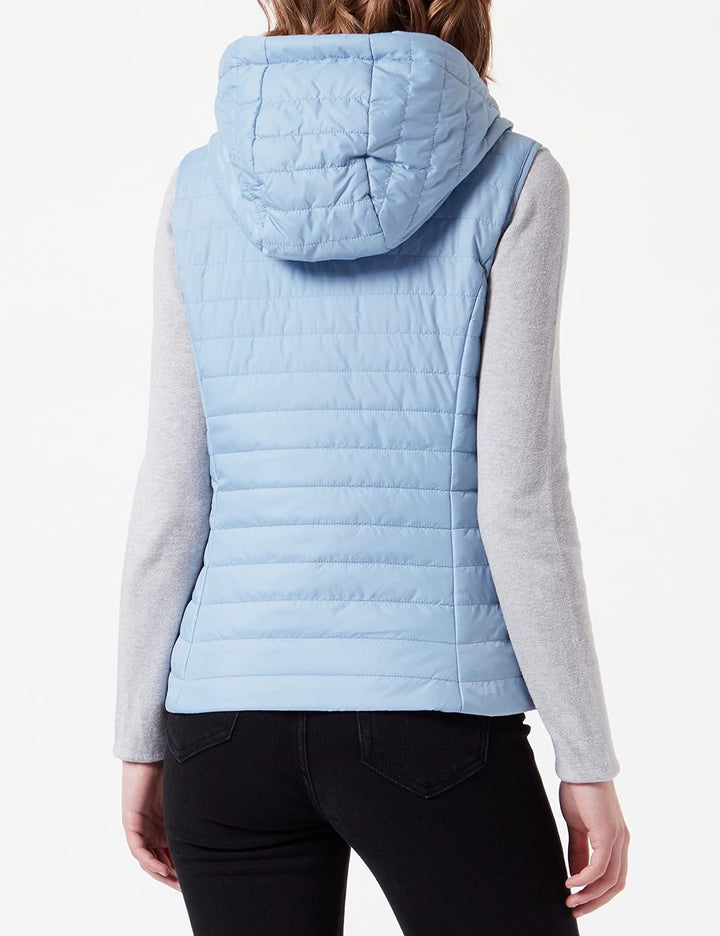 Geox Damen W Ascythia Jacket 38 Dusty Blue, 38 Dusty Blue