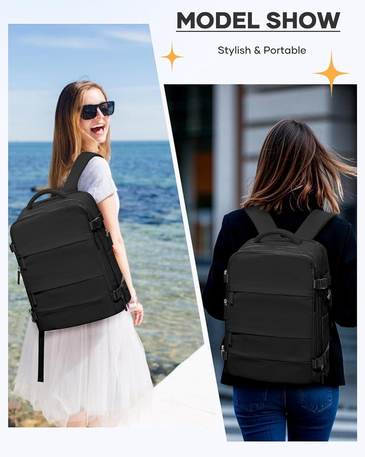 SZSYCN Handgepäck Rucksack 40x20x25 Ryanair Reiserucksack Damen Handgepäck flugzeug Easyjet 45x36x20