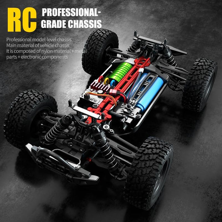 X-Verse 16103PRO 70KM/H Ferngesteuertes Auto Bürstenlose, 1:16 Wasserdichtes RC Autos, 4WD All Terra