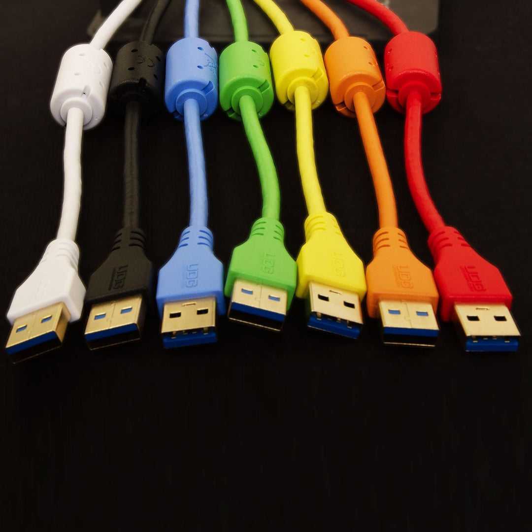 UDG Ultimate USB Cable - USB 3.2 C-A - High-Speed, Audio-optimiert – Weiss, Gerade, 1.5 m (U98001WH)