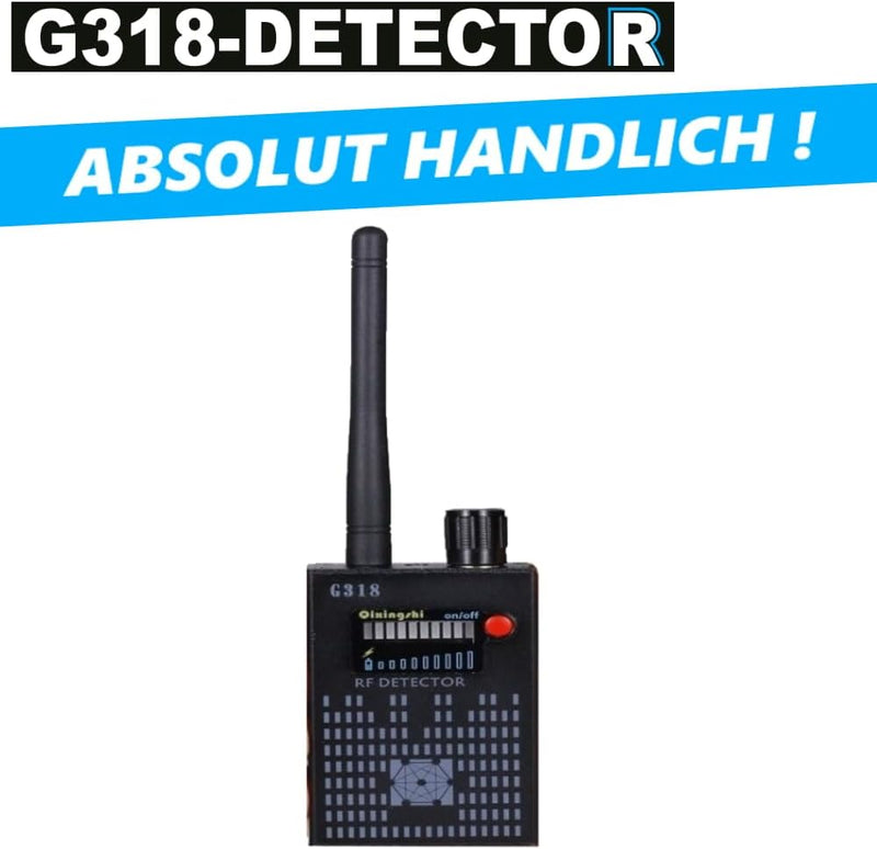 G318-DETECOR Super-Detektor G318 Tracker GPS Wanzen Detektor GPS-Tracker (Wanzenfinder Funk Handy Sm