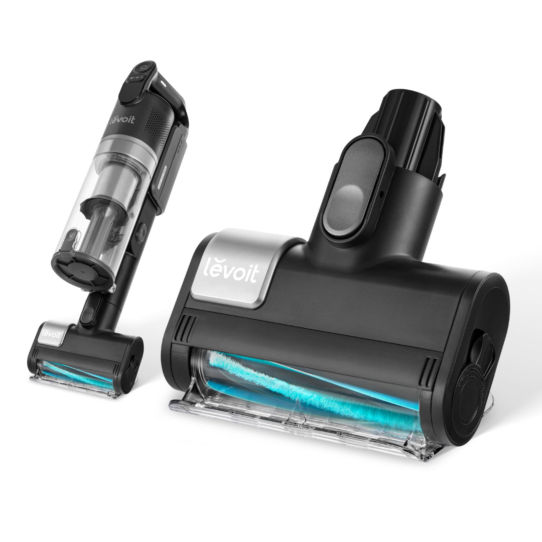Levoit Originaler Mini-Motorbürste für LVAC-200 MAX & LVAC-300 Akku Staubsauger, Anti Hair Wrap, für