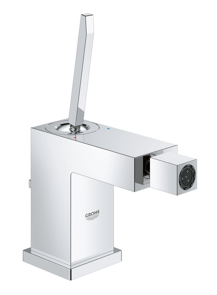 GROHE Eurocube - Joy Einhand-Bidetbatterie (wassersparend, Einlochmontage, Schnellbefestigungssystem