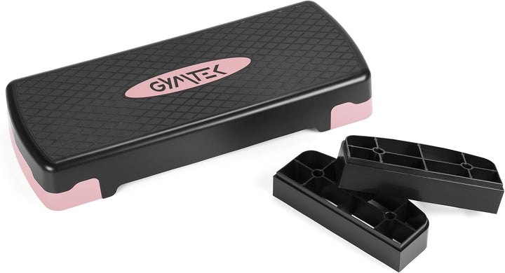 Queenfit Step für Aerobic - Ihr anpassbares Fitnessgerät für zuhause 2-stufig, 2-stufig