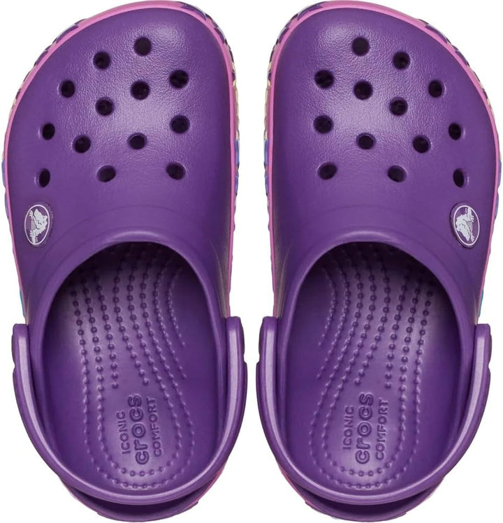 Crocs Crocband Clogs – Unisex Kinder Clogs – Leichtes und langlebiges Design – Navy/Rot – Grösse 20-